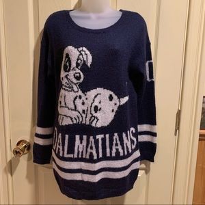 DISNEY 101 DALMATIONS KNIT SWEATER